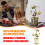 Tarmeek Valentine's Decor - Θερμική περιστρεφόμενη θήκη κεριών, περιστρεφόμενο φανάρι για το 2