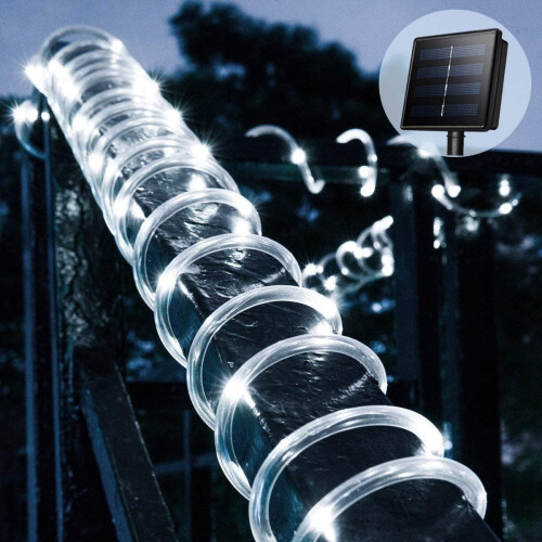 NOGIS Outdoor 72ft Solar Waterdichte LED-lichtslang