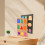Mizh 84 Sheets of Colored Cellophane Paper Sheets Multi-Colored Cellophane Sheets Candy Wrapping Sheets 7