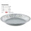 11" Aluminum Pie Pan Tin 1 11/32" Deep 15/PK - Extra Deep Pie Plates 2