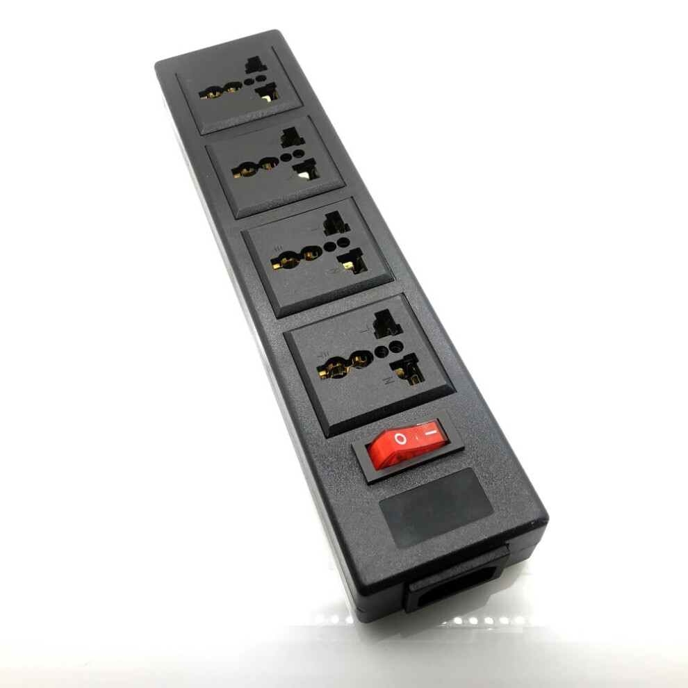 For Pdu Strip 4 Ways Power Strip Outlet Universal Socket Extension With Overload Protector,Surge Protector Outlet Spread 9048212840695