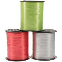 3 role de panglici pentru baloane DIY, panglici decorative, panglici din plastic pentru împachetat cadouri, aranjament nuntă