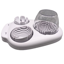 Kripyery 3 w 1 Krajalnica do jajek z pokrywką, 3 tryby pracy, do jajek, truskawek, grzybów, kanapek i sałatek - Kitchen Gadget