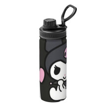 Kuromi Sport Geïsoleerde Waterfles Roestvrij Staal Draagbare Beker Outdoor Waterfles Modieus Reis Fitness Student\r\n Eén Maat.