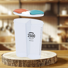 Benodigdheden voor de start van het schooljaar! Plastic opbergdozen en bewaarblikken met deksels, geschikt voor de keuken, granen, ontbijtgranen,