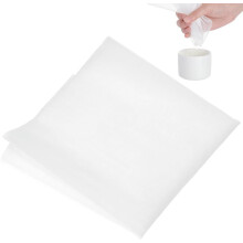 157x16 pollici, tessuto filtrante in nylon bianco a rete, filtro a rete per vernici, alimenti, alcol fatto in casa, 110 maglie
