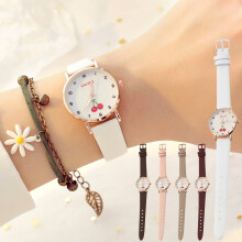 Jacenvly2024Nuovo orologio alla moda, popolare, casual, al quarzo, con cinturino in acciaio inossidabile, orologi da donna, regali per lui
