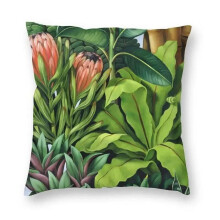 Fețe de pernă bumbac in abstract artă frunze lux arunca pernă huse dormitor acasă decorare plantă canapea pernă husă
