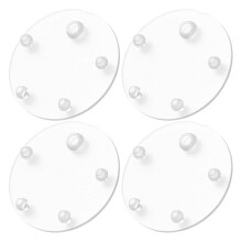 4er-Pack 7381424-100.0070A Dichtung für Vormax Toilettenspülkasten 3-Zoll-Klappendichtung