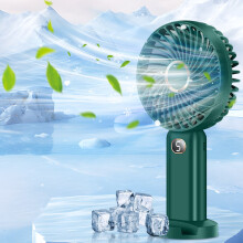 Výprodej Kayannuo Home Essentials Ruční ventilátor Dobíjecí Tichý Strong Wind Mini USB Malý ventilátor Dárky pro ženy a muže (zelený)