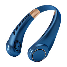 Fnyoxu USB ventilátor Tichý sportovní přenosný elektrický ventilátor, závěsný krk líný přenosný venkovní ventilátor
