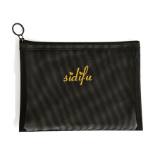 Trousse de maquillage en filet OYIGU, sac de rangement portable pour les toilettes, grande capacité, sac de voyage en filet coréen, pour la maison,