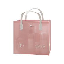 Bolsa de higiene pessoal HKUKY de grande capacidade com separação para itens secos e molhados, à prova d'água, ideal para viagens a negócios,