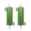 2Pcs Chassis Mount Green Wirewound Aluminium Housed Resistor50W16Ohm 1