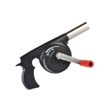 BBQ Fire Blower Grill Mini Bærbar Manuel Madlavningsventilator Grill Udendørs Luftjern