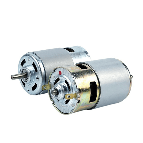 Motor CC de alta velocidade e alto torque 2X775 (12-24V com rolamento duplo) 2