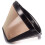 2-Pack Reusable Cone Coffee Maker Filters - No.4Size Ninja Coffee Bar Brewer Replacement 3