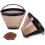 2-Pack Reusable Cone Coffee Maker Filters - No.4Size Ninja Coffee Bar Brewer Replacement 1