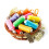 Winysin30 Spools Mixed Colors Colored Sewing Machine Thread Set Of Plastic Bobbin Core 5