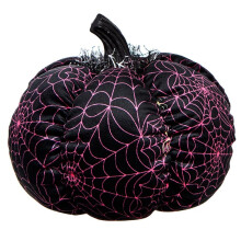 Decor de dovleac cu pânze - Negru