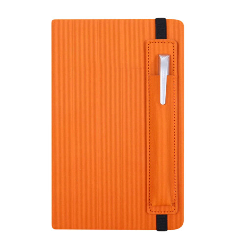 Quinlirra Back to School A5Strap Notebook Business Office Notepad insert Pen Leather Diary 1