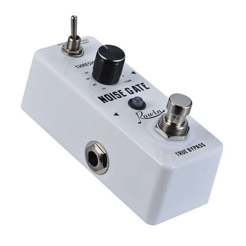 Rowin Noise Gate Μείωση Θορύβου Πετάλι Κιθάρας με Εφέ 2Modes, Κέλυφος από Κράμα Αλουμινίου 1