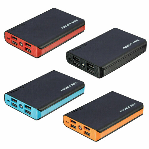 Bateria externa de reserva de 950000mAh com 4 portas USB para celular. 2
