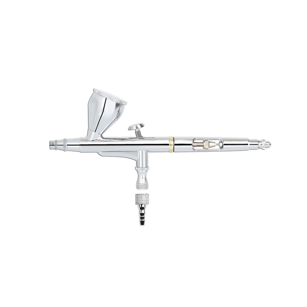 Airbrush Kit With Dual Action Trigger, 20Cc 40Cc Gun For Paint, Makeup, Nail Art, Tattoos, Crafts 9365369893931