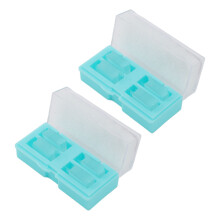 400 piezas de cubreobjetos de vidrio 18x18mm con esquinas redondeadas