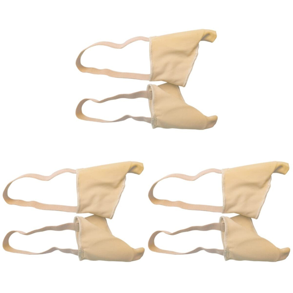 Toe Separators for Overlapping Toes, Comfortable Toe Straightener Set with Cushioning, 3 Pairs
