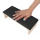 Nail Arm Rest PU Leather Cushion with Ergonomic Support and Solid Wood Base for Manicure 1