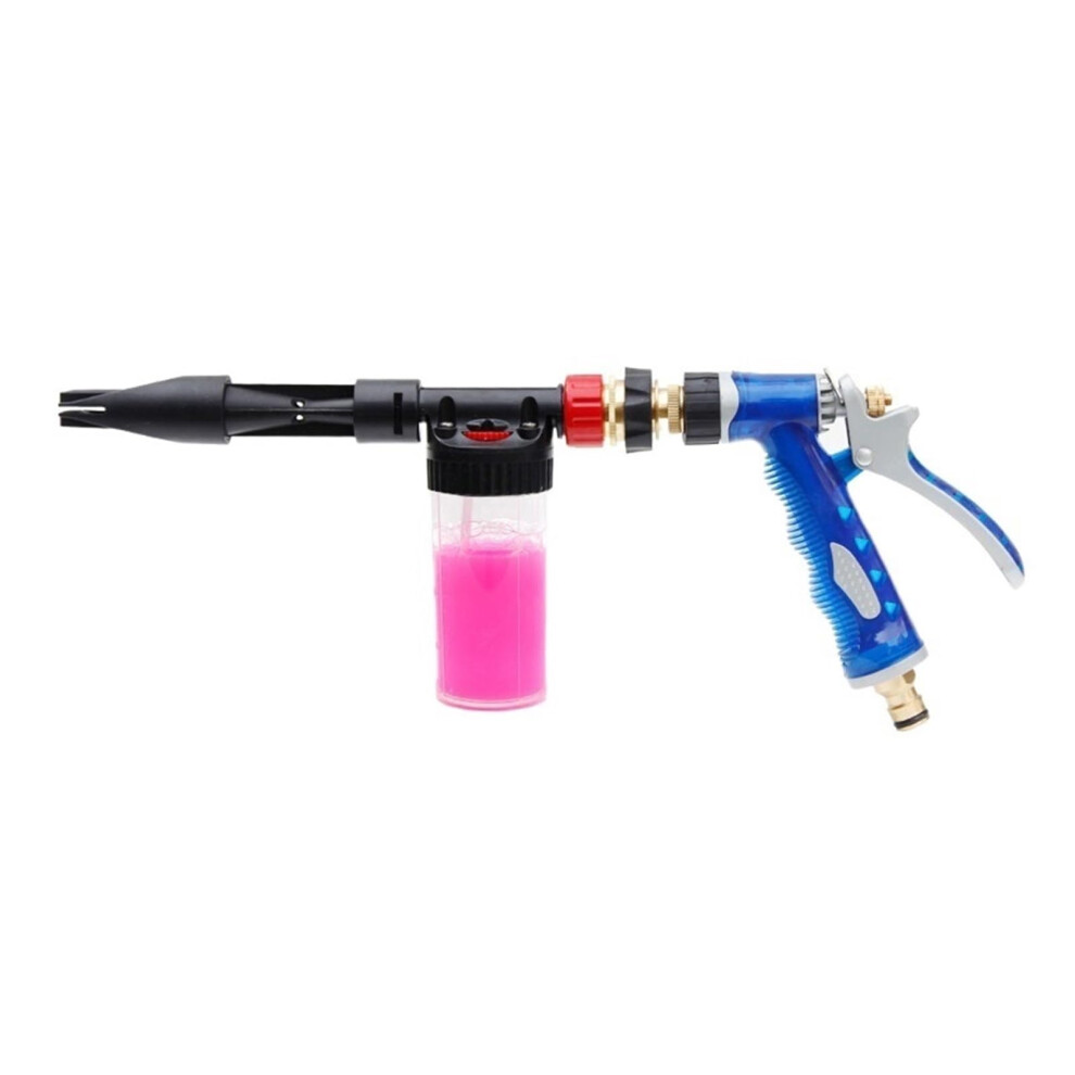 Car Wash Foam Spray Gun With Zinc Alloy Handle, Adjustable Pressure Cleaning For Cars 9365369894976
