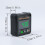 Digital Inclinometer Angle Finder IP54 Waterproof Dustproof LCD Display 1 Precision for Construction Gray 4