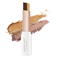 Dual Color Eyeshadow Stick and Waterproof Eyeliner Pencil, Glitter Gradient Long Wear Eye Makeup