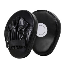 PU Leather Focus Mitts Boxing Pads with Impact Absorption for Kickboxing Karate Training Color4