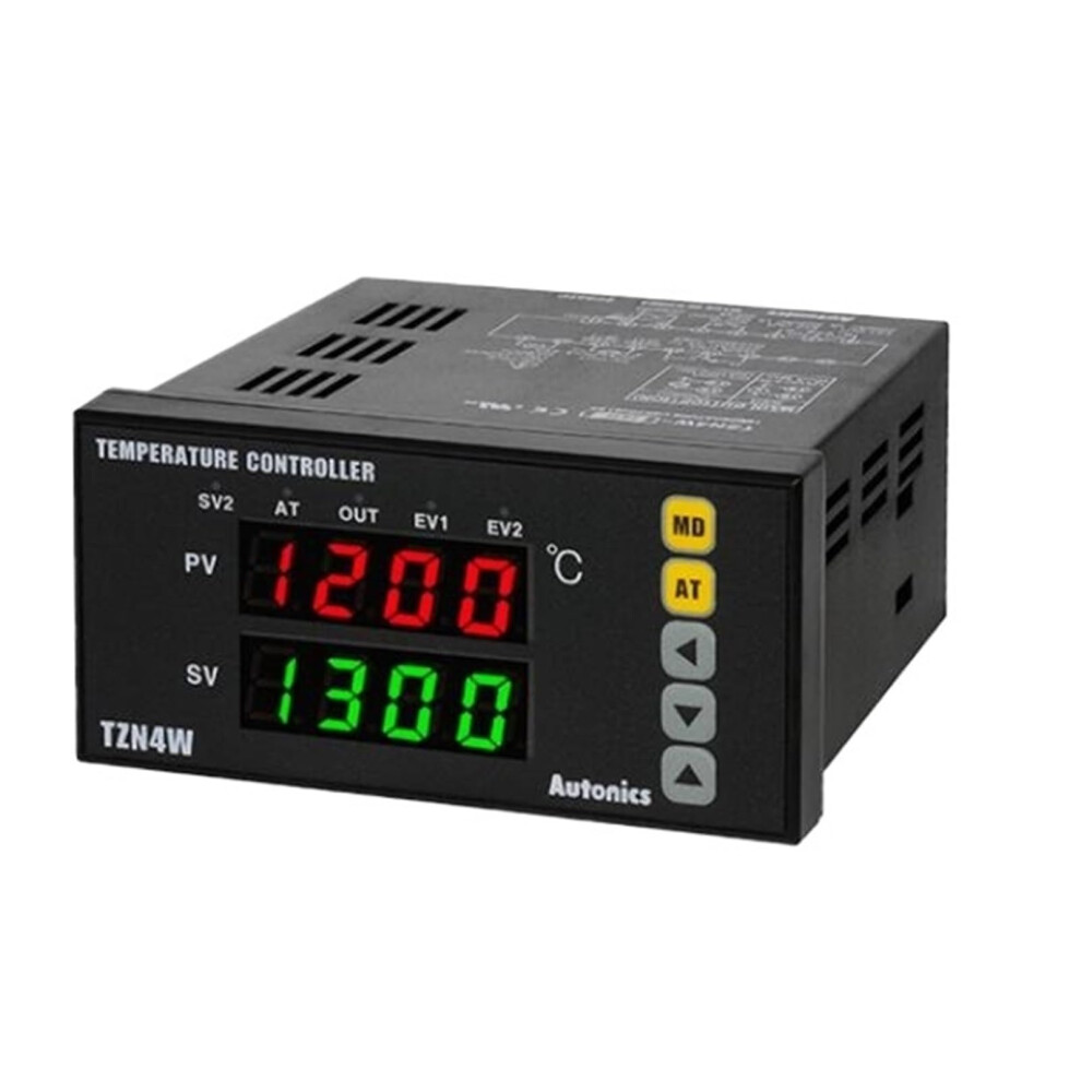 Pid Temperature Controller With Ssr Output, Digital 100240V, Compact W96xh48mm, 1 Alarm Output 9455672392204