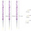 Nail Art Brush with Cap for Precise Detailing, Professional Acrylic Grip Thin Stripe Design 2