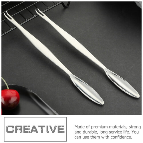 Crab Fork Small Forks Lobster Crackers Multipurpose Restaurant Korean Multifunction 1