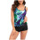OAVQHLG3B Μαγιό Tankini για Γυναικεία Μαγιό Σορτς για Αγόρια Σορτς Δύο Τεμαχίων Μαγιό για 4