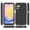 Συμβατή με θήκη Xhy για Samsung Galaxy A25 5G, 3 σε 1 αντικραδασμική θωράκιση, στρατιωτικής 5