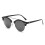 Μαύρα γυαλιά ηλίου Clubmaster Black Glass black 1