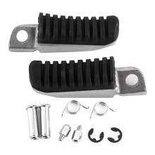 Apoios de pés dianteiros para motocicleta, compatíveis com Kawasaki Z1000/ZRX400/ZRX1100/ZRX1200