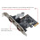 PCIe σε σειριακές θύρες RS232Interface PCI-E Προσαρμογέας κάρτας PCI Express Βιομηχανική κάρτα 3