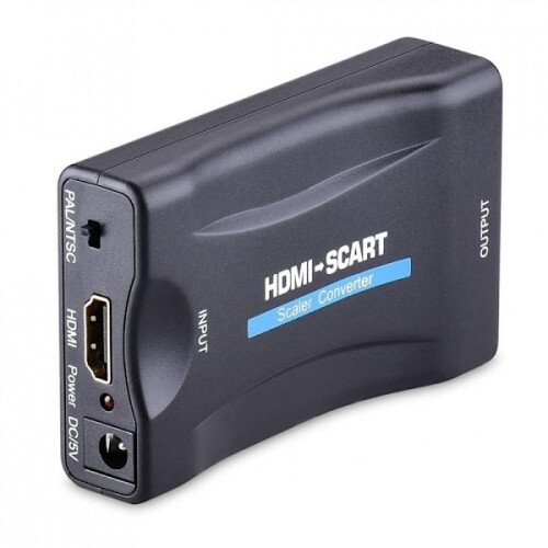 Μετατροπέας HDMI σε SCART, μαύρος