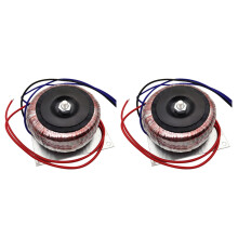 2x15V koperen toroïdale transformator voeding voedingslustransformator voor versterker