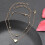 Βραχιόλι ποδιού Xinyolin Double Layer Love Heart Charm, δώρο για γυναίκες, σανδάλια, για ξυπόλυτο 6