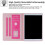 Capa protetora completa em couro sintético com estampa, compatível com iPad Air (2020)/Pro de 11 polegadas (2018)/(2020), rosa. 5