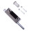 Door Security Foot Lock Zinc Alloy Security Slide Bolt Lock Spring Latch Lock 1