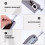 Door Security Foot Lock Zinc Alloy Security Slide Bolt Lock Spring Latch Lock 6