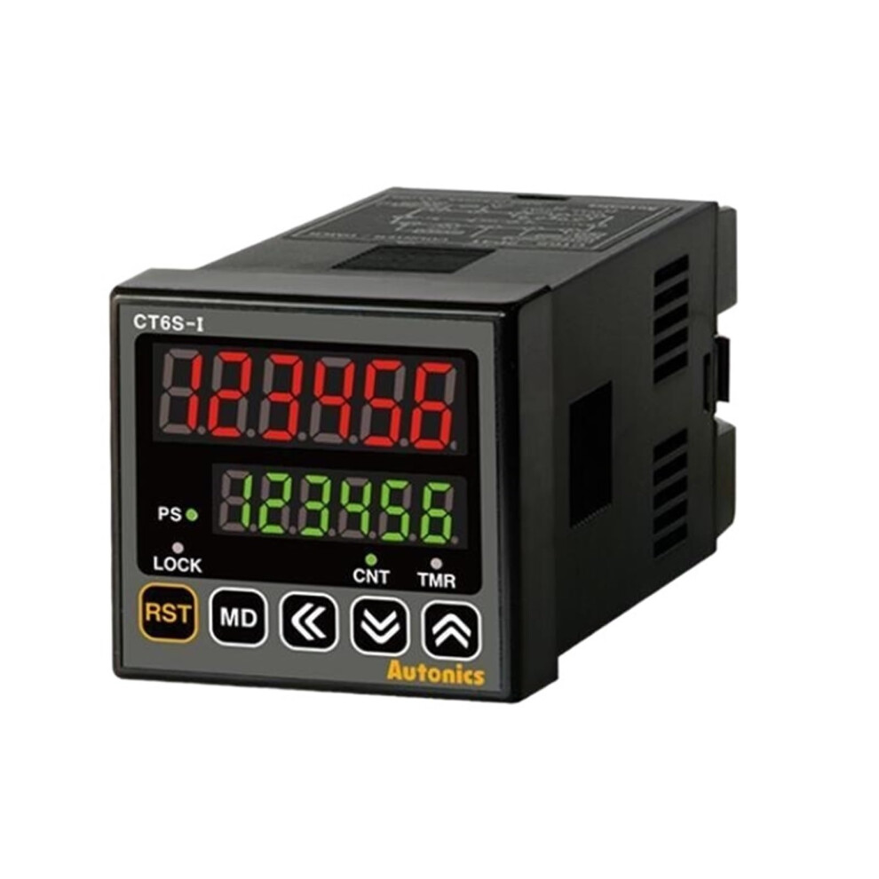 Digital Timer Counter 6Digit Led W48xh48mm Pnp Npn Input Industrial Counter For Precise Time Control 9070919446665